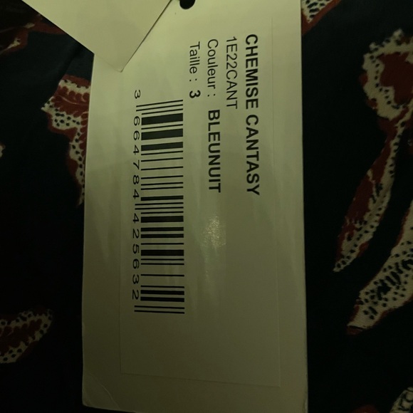 NWT Sold Out!  Ethnic vibe Cantasy blouse ba&sh in 8us - Picture 9 of 12